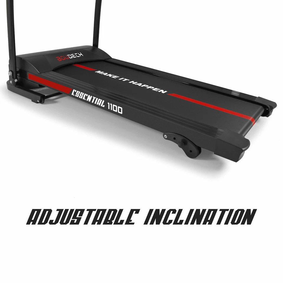 TAPIS ROULANT ELETTRICO 1100W 1,5HP FITNESS RICHIUDIBILE CON SPEAKERS E MP3 - Immagine 3 di 4