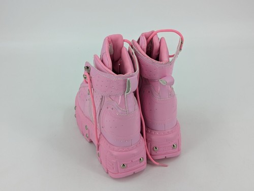 Anthony Wang Platform Pink Mangosteen 05 Sneaker Boots Size 9 Light Scuffs - Picture 6 of 12