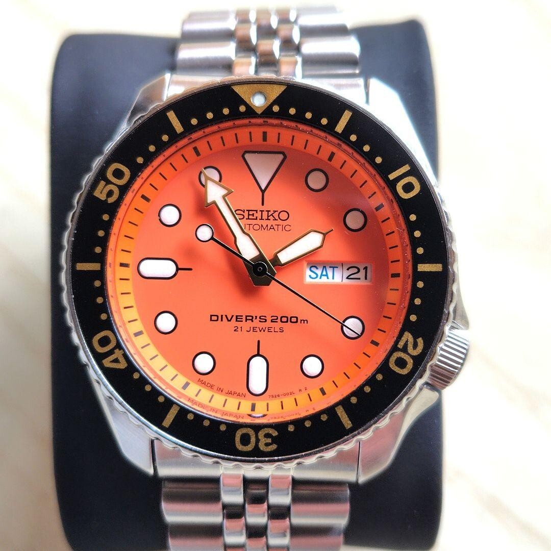 SEIKO 稀少　オレンジボーイ　7S26-0020 SEIKO DIVER SKX011 7S26-0020, Orange Boy, 200m W/P