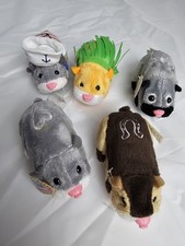 Zhu Zhu Pets Lot Of 5 Tested And Working