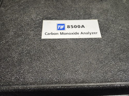 Pre Owned TIF 8500A CO Anazyler (Carbon Monoxide Tester) - Picture 1 of 9
