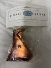 Michael Bonne Copper Cookie Cutter Sailboat In Original Package