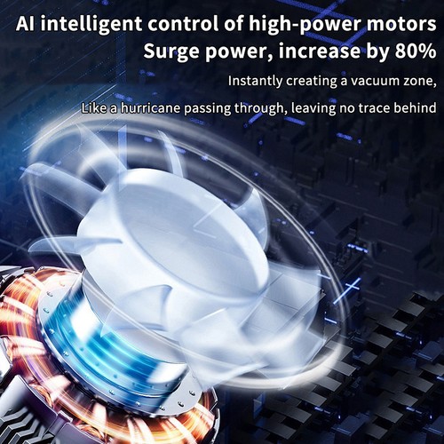Car Vacuum Cleaner Powerful Suction High Powerful Cleaner For Car Home Pet H-qk - Zdjęcie 5 z 12