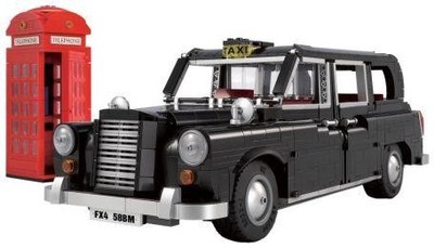 Cada London Taxi und Telefonzelle mit RC-Funktion Brick Builder (1871 Teile) 