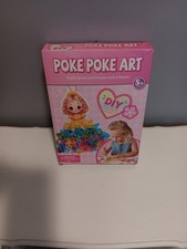 Neu Poke Poke Kunstset 8 schöne Prinzessinnen und eine Blume Alter 5+
