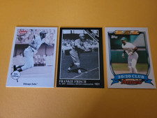 !!!    DAVE PARKER   / FRANKIE FRISCH /  BILLY WILLIAMS   BASEBALL CARD LOT $$
