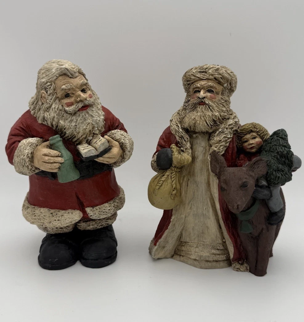 old world santa figurines | eBay