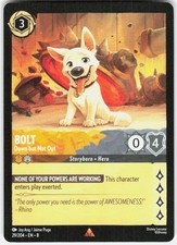 Bolt Down but Not Out 29/204 Reign of Jafar Disney Lorcana