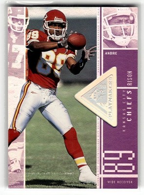 Andre Rison 1998 SPx Finite #100 Kansas City Chiefs 0870/1375 Spectrum