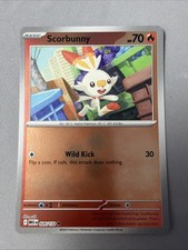 Pokemon TCG * Mega Evolution * 26/132 Scorbunny REVERSE HOLO COMMON * FRESH PK