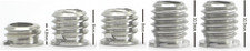 1/4" to 3/8" Convert Screw 5 Pack 3 Different Lengths Adapter Set  Camera Trip