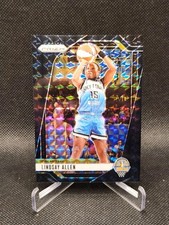 2024 Panini Prizm WNBA #107 Lindsay Allen Black Finite Prizm 1/1 One Of One