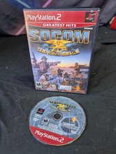 Socom: U.S. Navy SEALS PS2 PlayStation 2 Game Box Tested Great Shape 