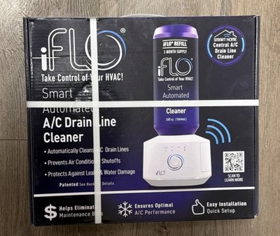 IFLO Smart Automated A/C Drain Line Cleaner iFlokit01 UPC 180104001018