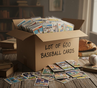 Epic 600 Baseball Cards Collection   Estate Sale Liquidation AUTO / PATCH CARD!