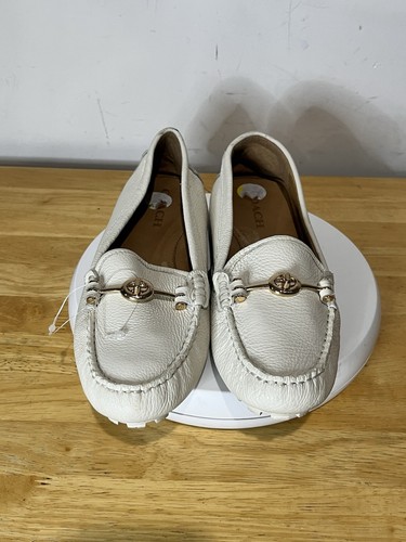 COACH Arlene Pebble Leather Driving Moccasin Casual Loafer Size 9 B EUC - Picture 5 of 6