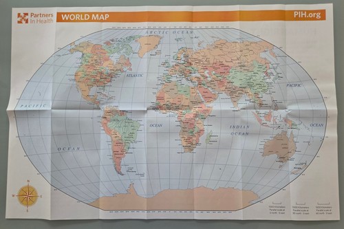Partners in Health World Map Used