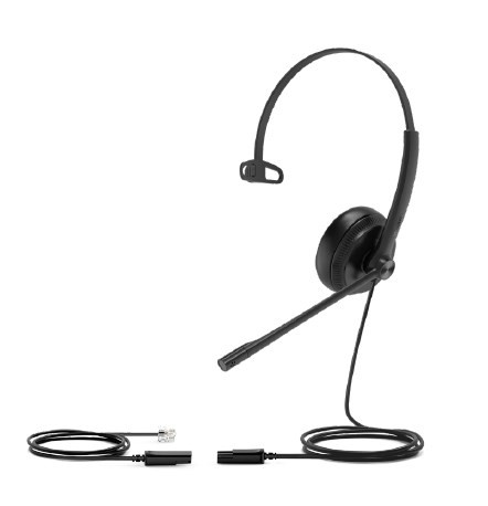Yealink Black Yhs34 Headset Wired Head-Band Office/Call Center - Image 2