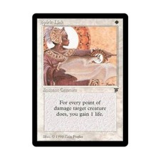 WOTC MtG Legends Spirit Link (U) VG