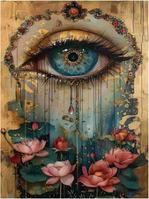 Eye Diamond Art Kits for Adult Eye Diamond Painting Kits for Adults Beginners,5D