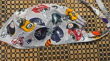 Handmade Scrub Cap One Size Fits Most Doctor Nurse NFL helmet scrub cap football