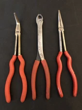 Mac Tools 3 Piece Pliers Lot - P113BN90-RR - P113S - R11SCS