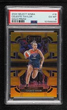 2024 Panini Select WNBA Concourse Gold Prizm 3/10 Celeste Taylor #16 PSA 6 3d3