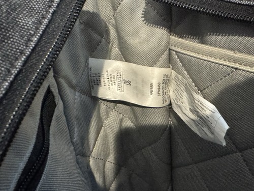 Patagonia Iron Forge Tote Bag 12”x21” Travel Bag Carry Gray - Computer Bag - Afbeelding 12 van 12