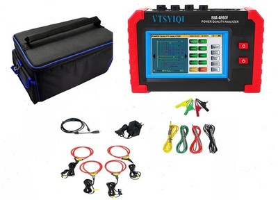 Digital Power Quality Analyzer Logger with Current Clamp 10A~6000A CT Size Φ50mm