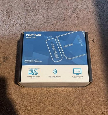 Nyrius Aries Pro Wireless HD Video Transmitter & Receiver - New & Sealed!