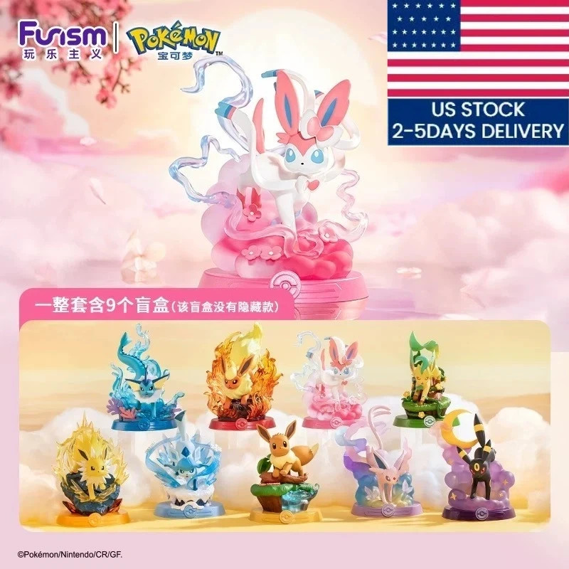 Funism Offical Pokémon Eevee Evolution Adventure Confirmed New Box US STOCK 6
