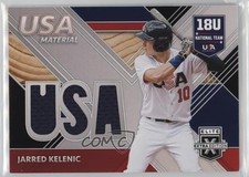 2020 Panini Elite Extra Edition USA Baseball Material Black Jarred Kelenic 17hc