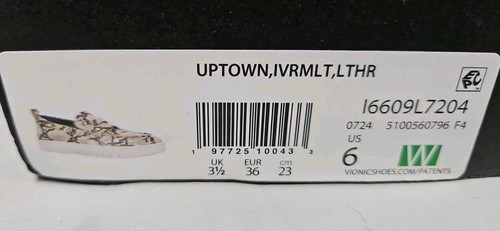 Vionic Uptown Snake Print Penny Loafers Leather Slip On Shoes Womens Sz 6 W Wide - Picture 3 of 12