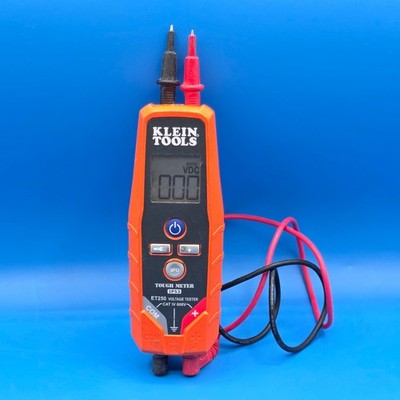Klein Tools Tough Meter IP53 ET250 Voltage Tester Cat IV 600V