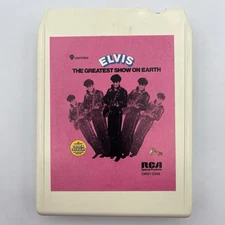 Elvis Presely - Greatest Show Earth - Restored 8 Track Tape - New Pad and Splice