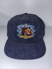 Camel Corduroy Baseball Cap with Logo Patch
