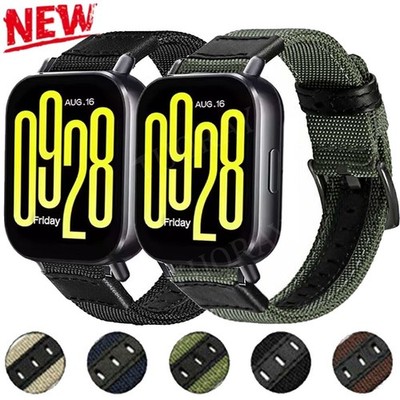 Für Redmi Watch 5 Active Lite/3 Active Lite 22mm Nylon Leder Armband Ersatzband