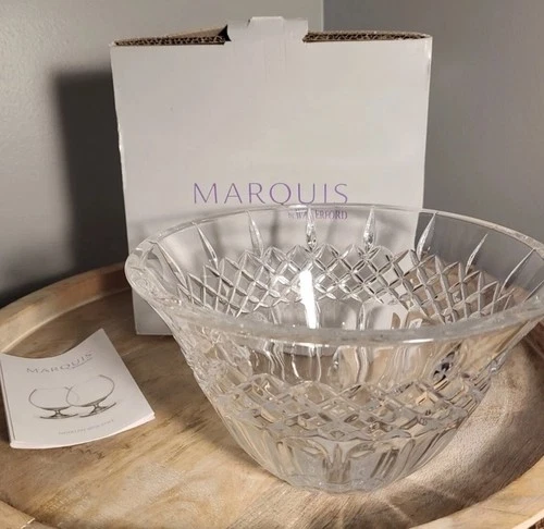 Marquis by Waterford Shelton 8in  Crystal Bowl Made In Germany