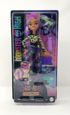 New Monster High Scare-Adise Island Clawdeen Wolf Doll 