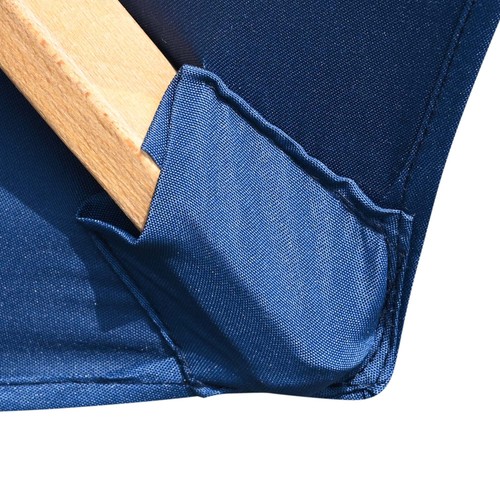 Aplus 13FT Large Outdoor Patio Umbrella German Beech Wood Yard Deck Pool Navy - Picture 10 of 12