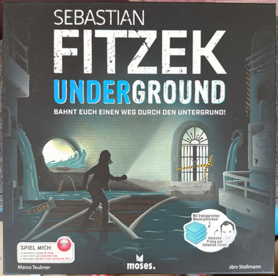 TOP Sebastian Fitzek   Underground Brettspiel neu
