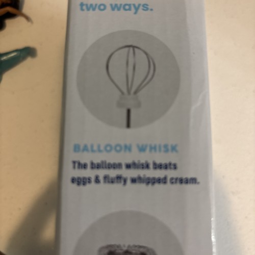 Rechargeable Coffee Frother | 2-Speed Handheld Foamer Balloon & Spring Whisk NIB - Picture 10 of 12