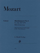 Mozart: Horn Concerto No. 4 in E-flat major KV 495/E-flat horn F horn/Henle/So
