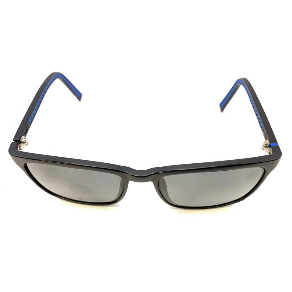 Gafas de sol Nautica polarizadas N6242S 005 negras cuadradas marcos 56-17 140 diseñador Foto 3 de 4