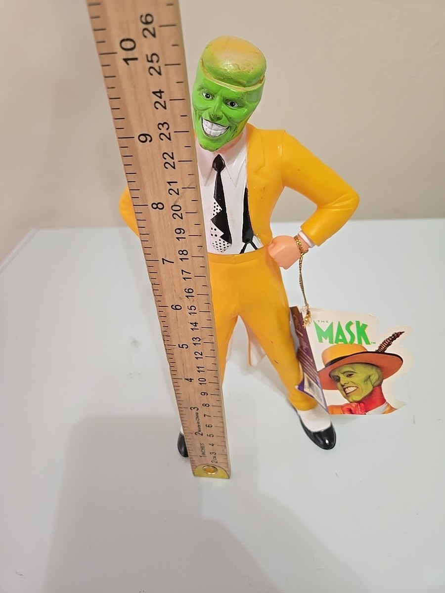 PVC FIGURINE THE Mask Jim Carrey - Comics Spain 1994 Tirelire