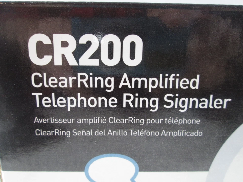 Amplificador de teléfono ClearSounds señalizador de anillo con discapacidad auditiva para ancianos CR200 Foto 4 de 4