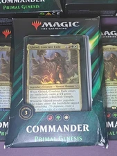 Magic the Gathering Commander 2019: Primal Genesis - Sealed