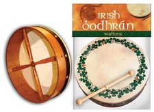 Waltons 8" Kleeblatt Bodhran und Schl&auml;ger