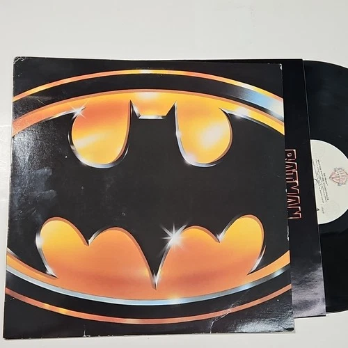 EXCELLENT Prince Batman Soundtrack  1st Press Original Warner Bros. LP 1989 OST