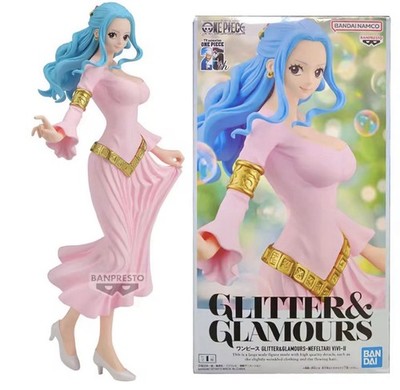 One Piece Nefertari Vivi 23cm GLITTER & GLAMOURS Figure Banpresto Anime PVC